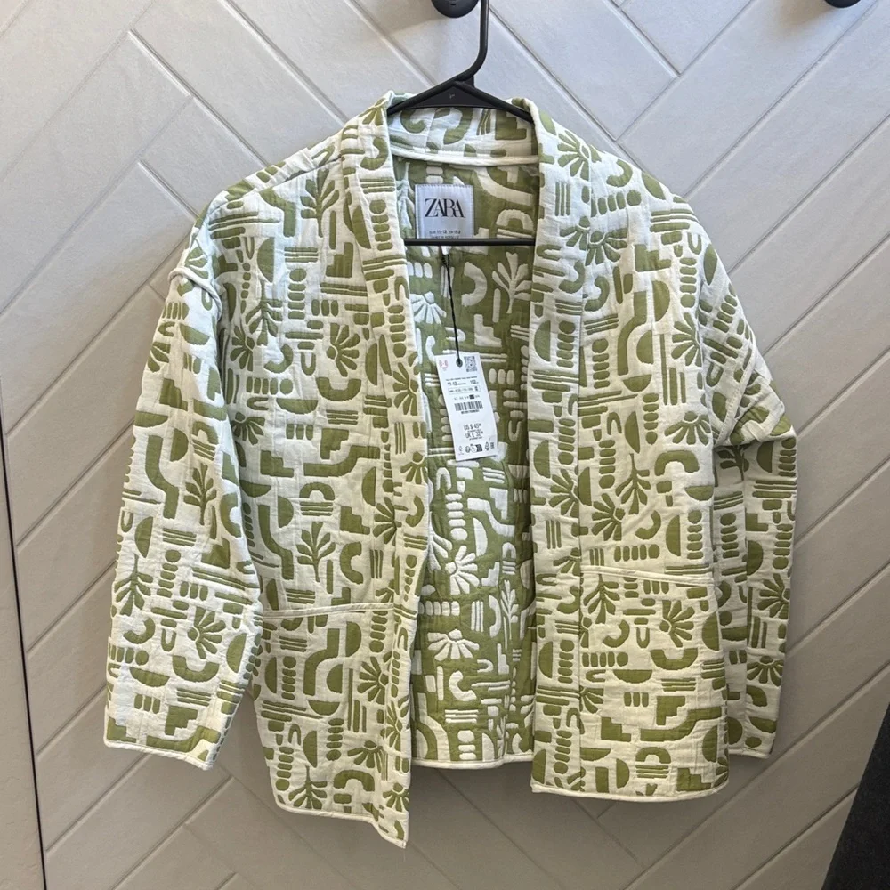 Zara Kimono Jacket - kids 11/12 fits like women’s XS/S - Picture 1 of 2